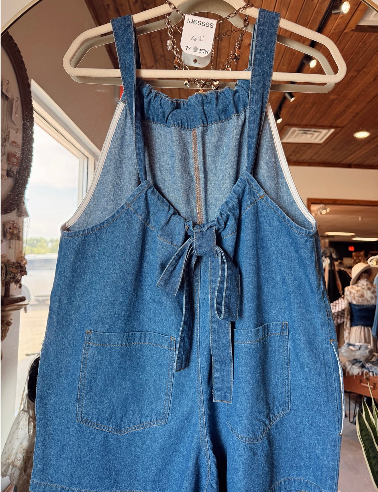 Wallen Denim Romper