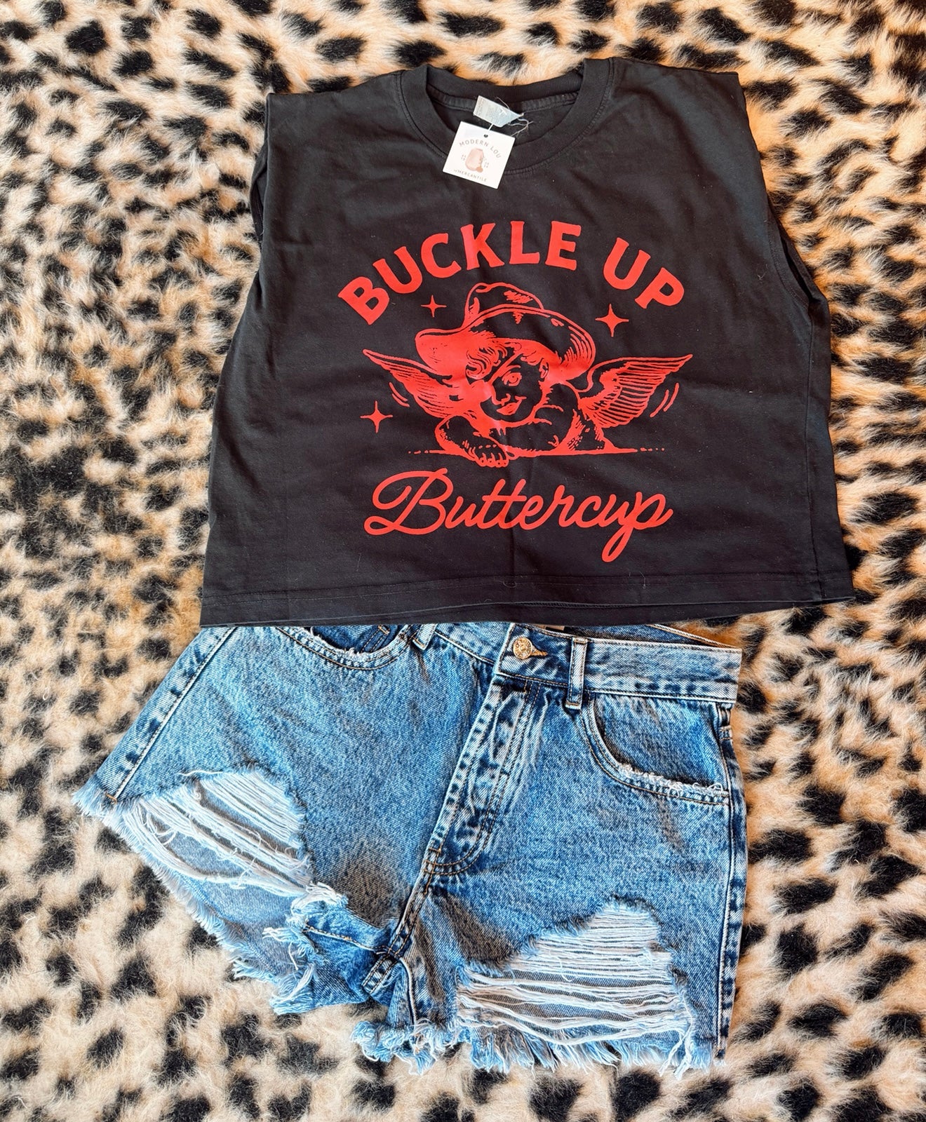The Willow Distressed Shorts