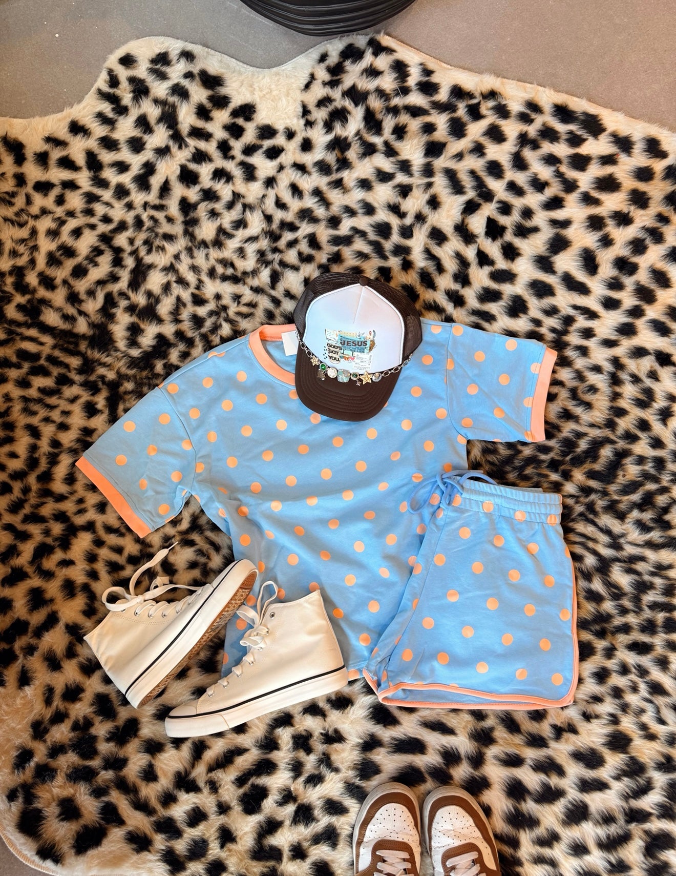 Addison Polka Dot Set