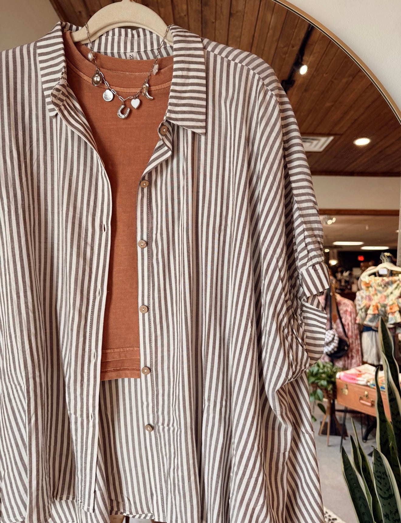 Flowy Stripe Top