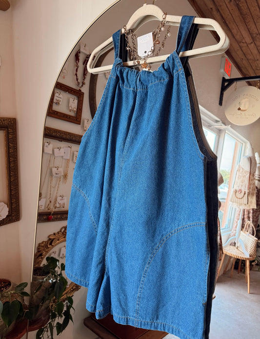 Wallen Denim Romper