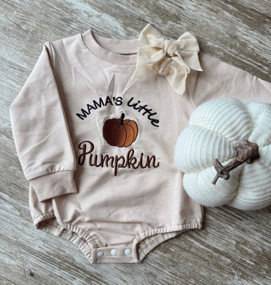 Mama’s Little Pumpkin Onesie