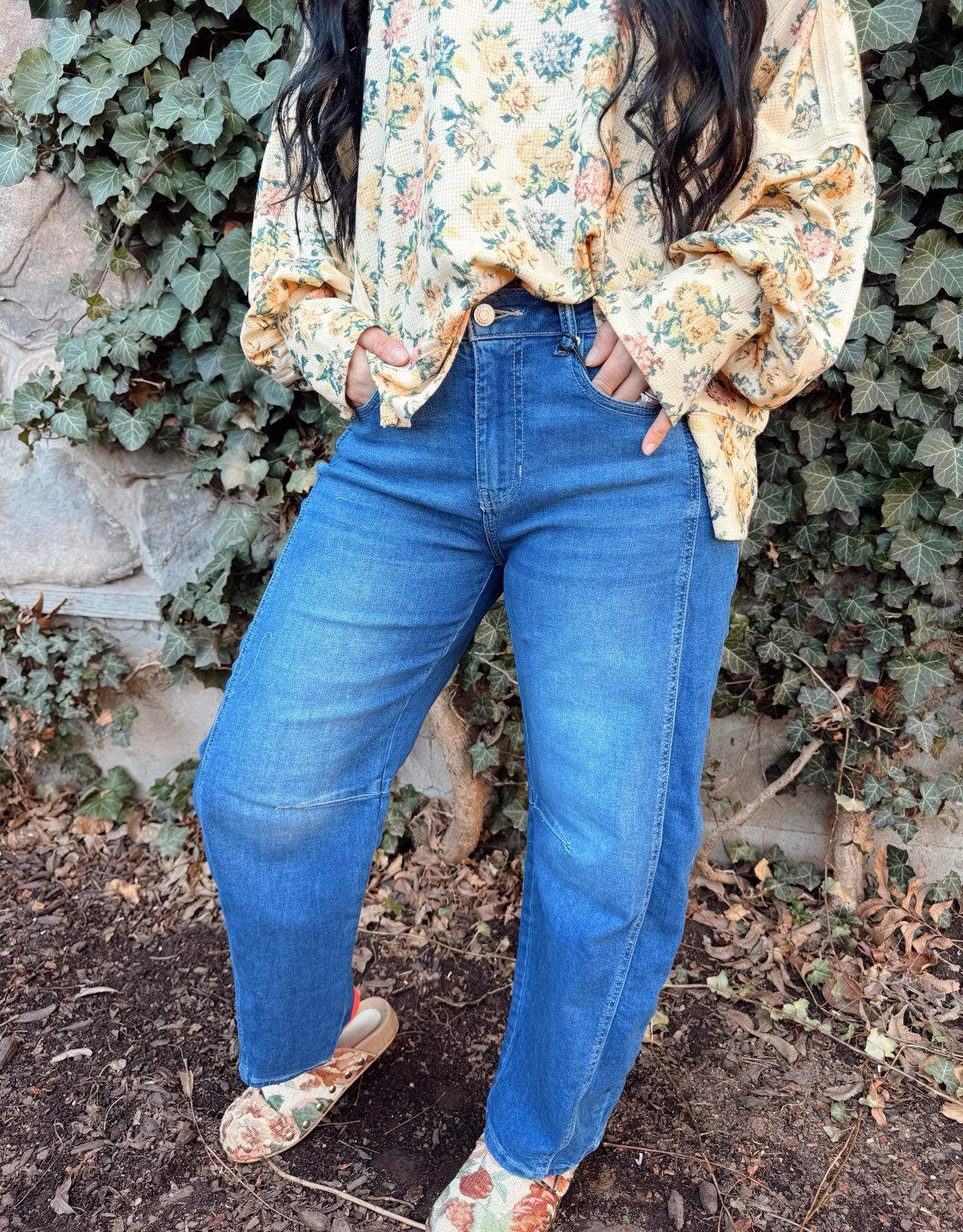The Mak Barrel Jeans