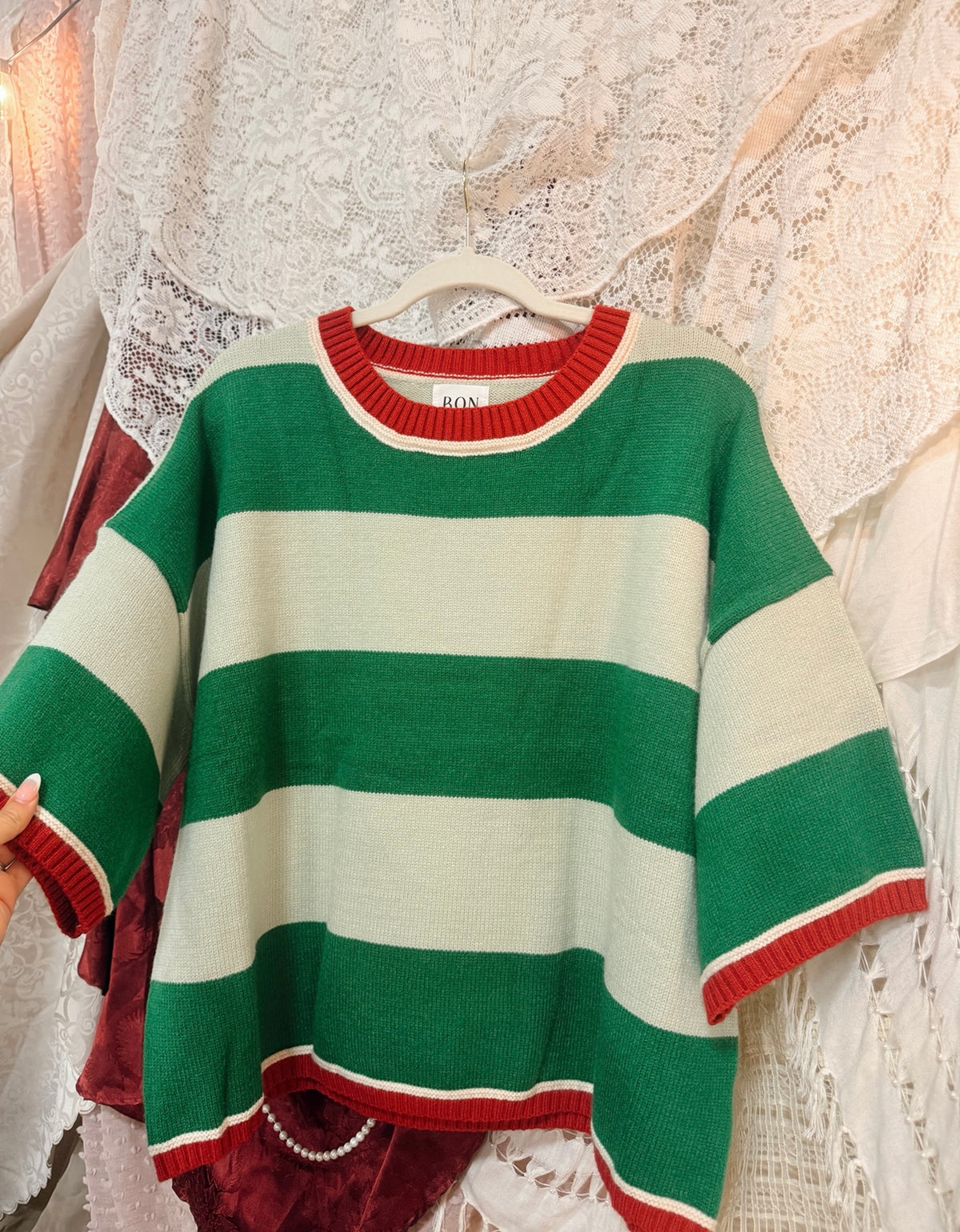Falala Wide Stripe Sweater