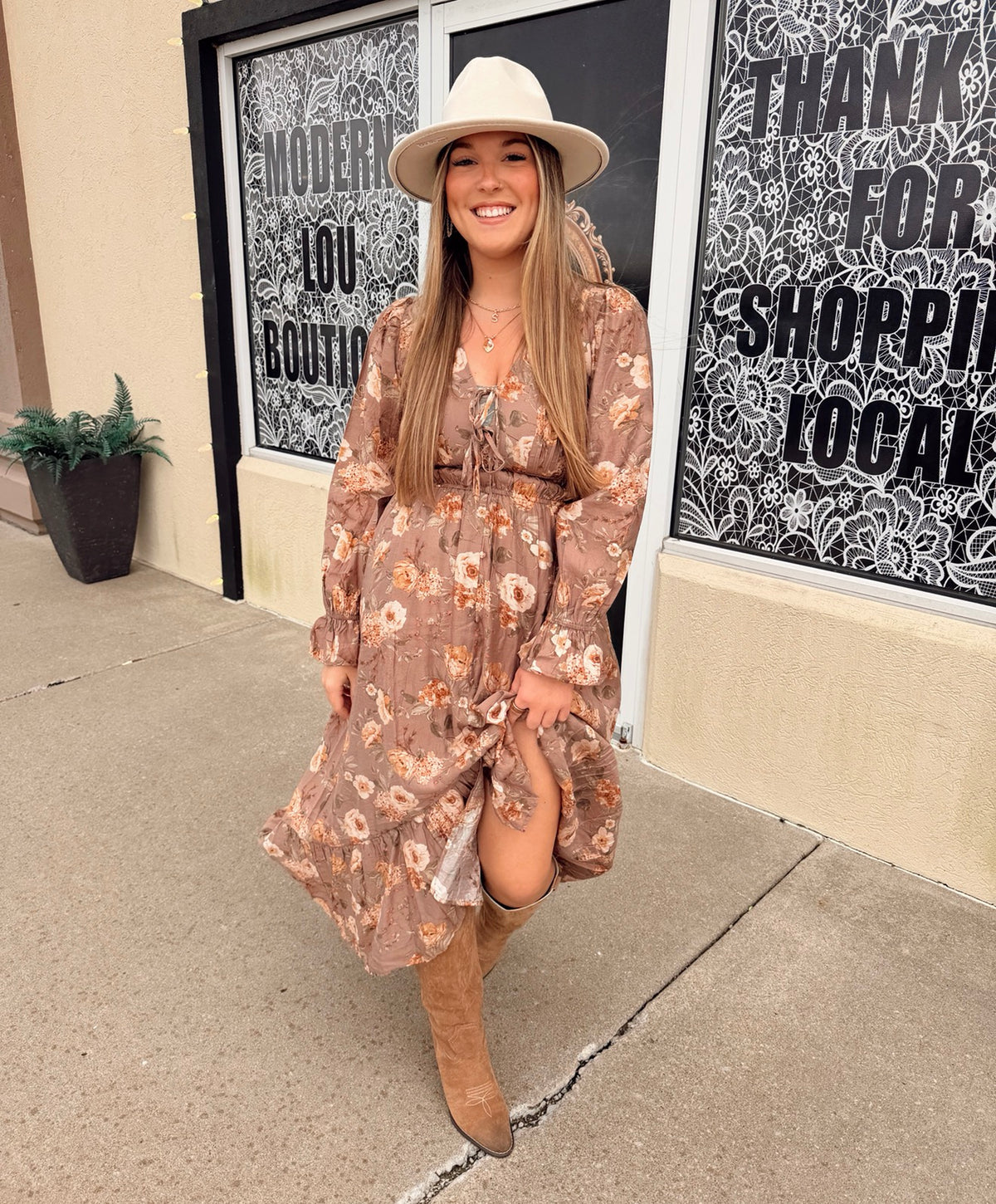 Finley Floral Dress