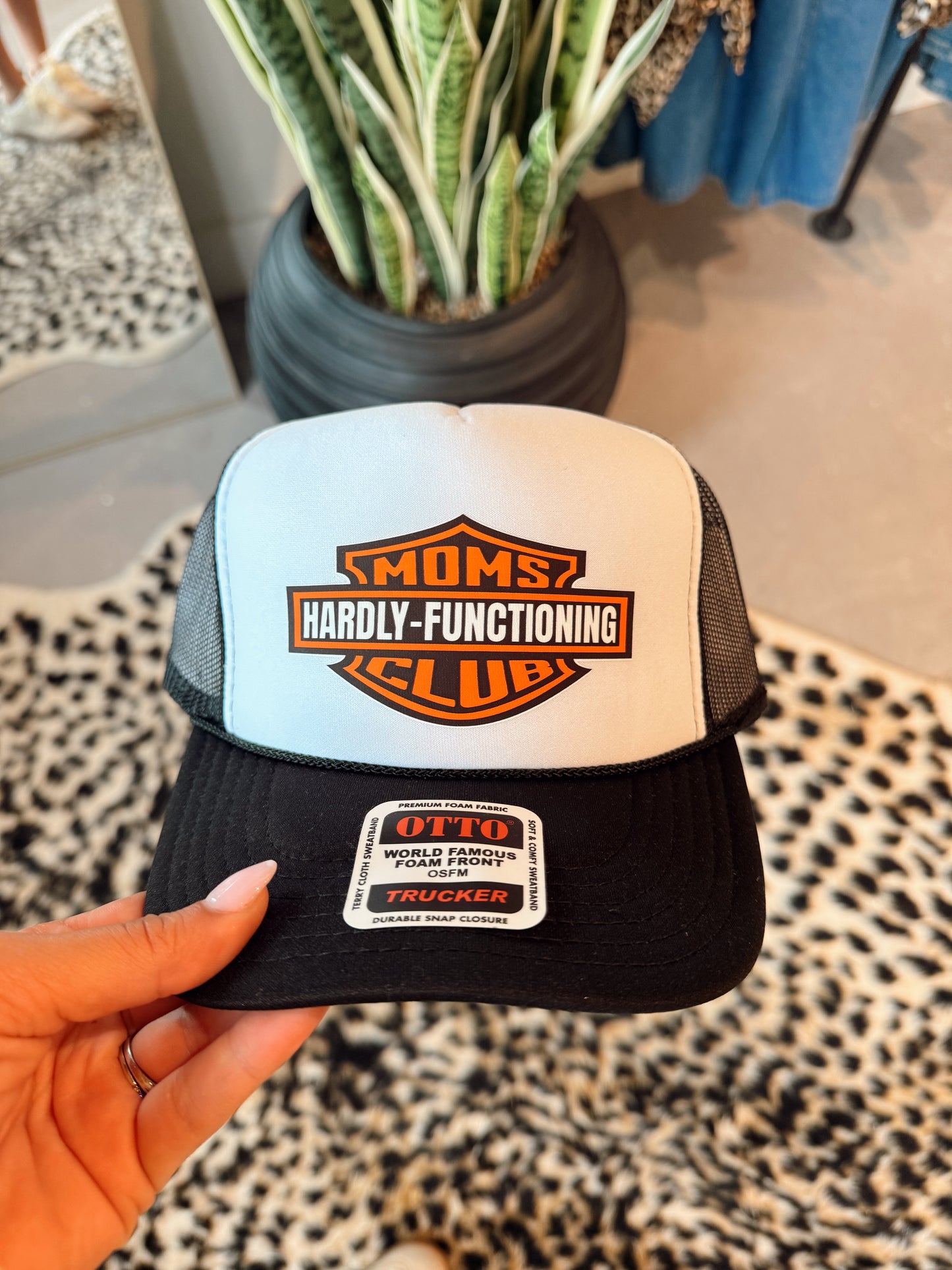 Hardly Functioning Moms Club Hat