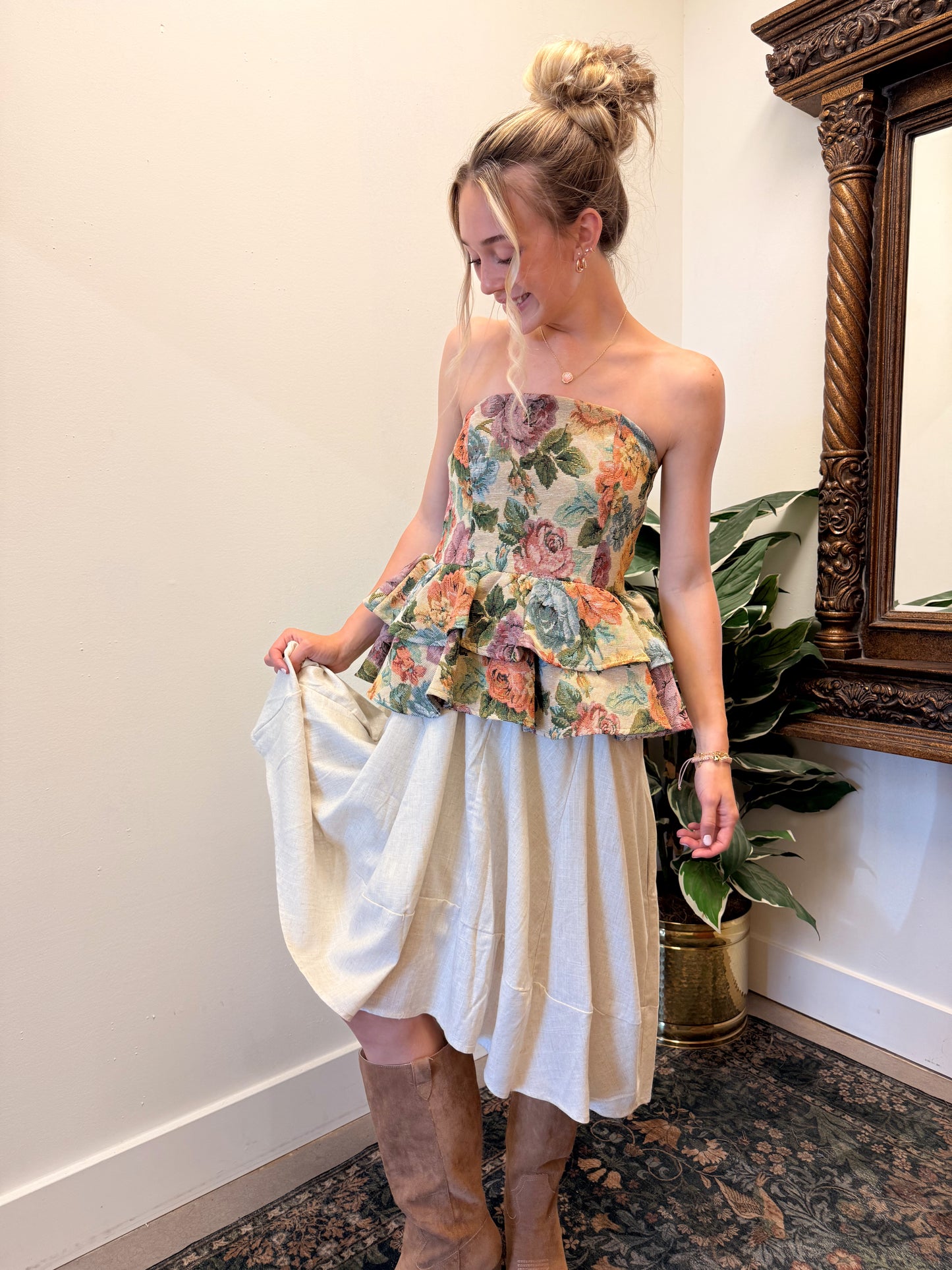 Tanja Tapestry Top
