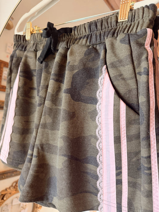 Bubblegum Camo Shorts