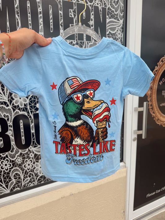 Taste Like Freedom Kids Tee