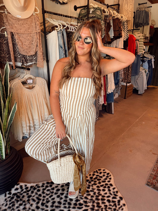 Destin Striped Set