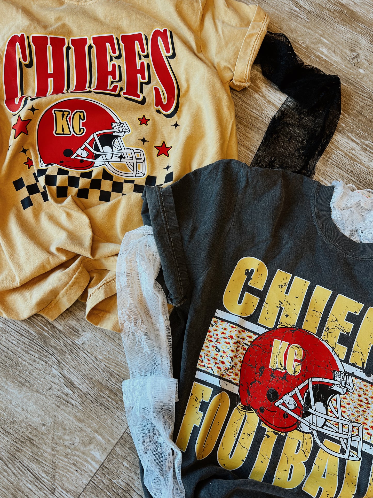 Checkered Chiefs Tee