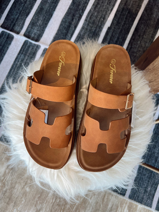 Lexi Brown Sandal