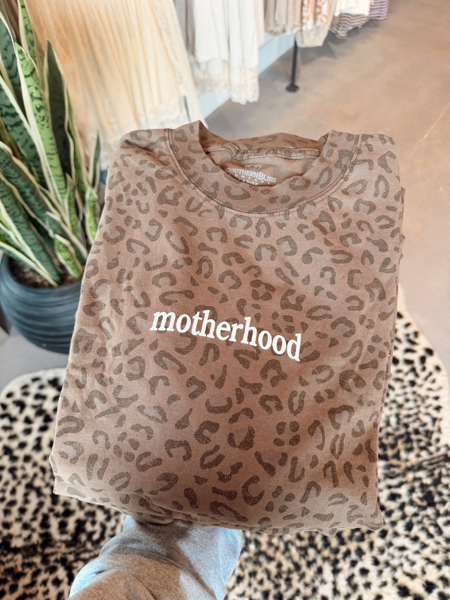 Motherhood Leopard Tee