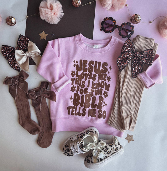 Jesus Loves Me Crewneck