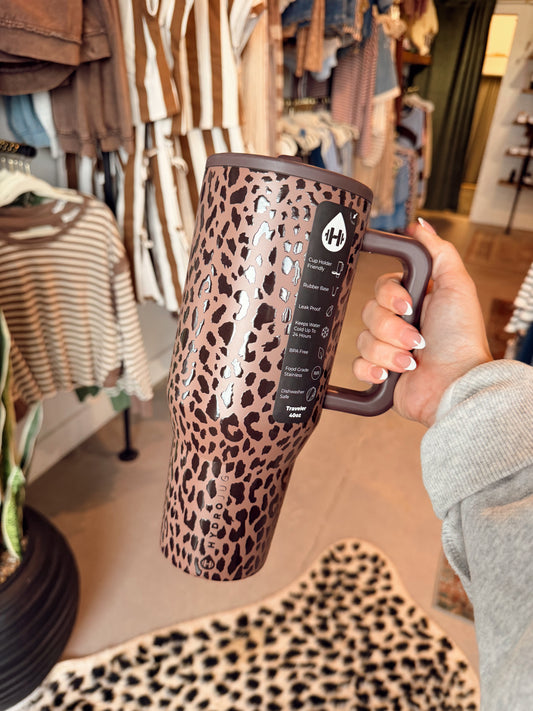 Leopard Hydrojug 40oz