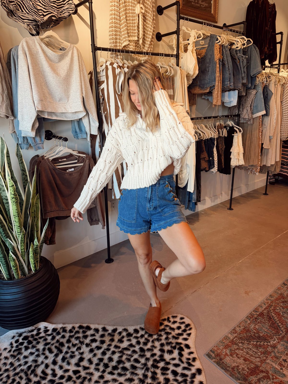 Cove Collared Sweater