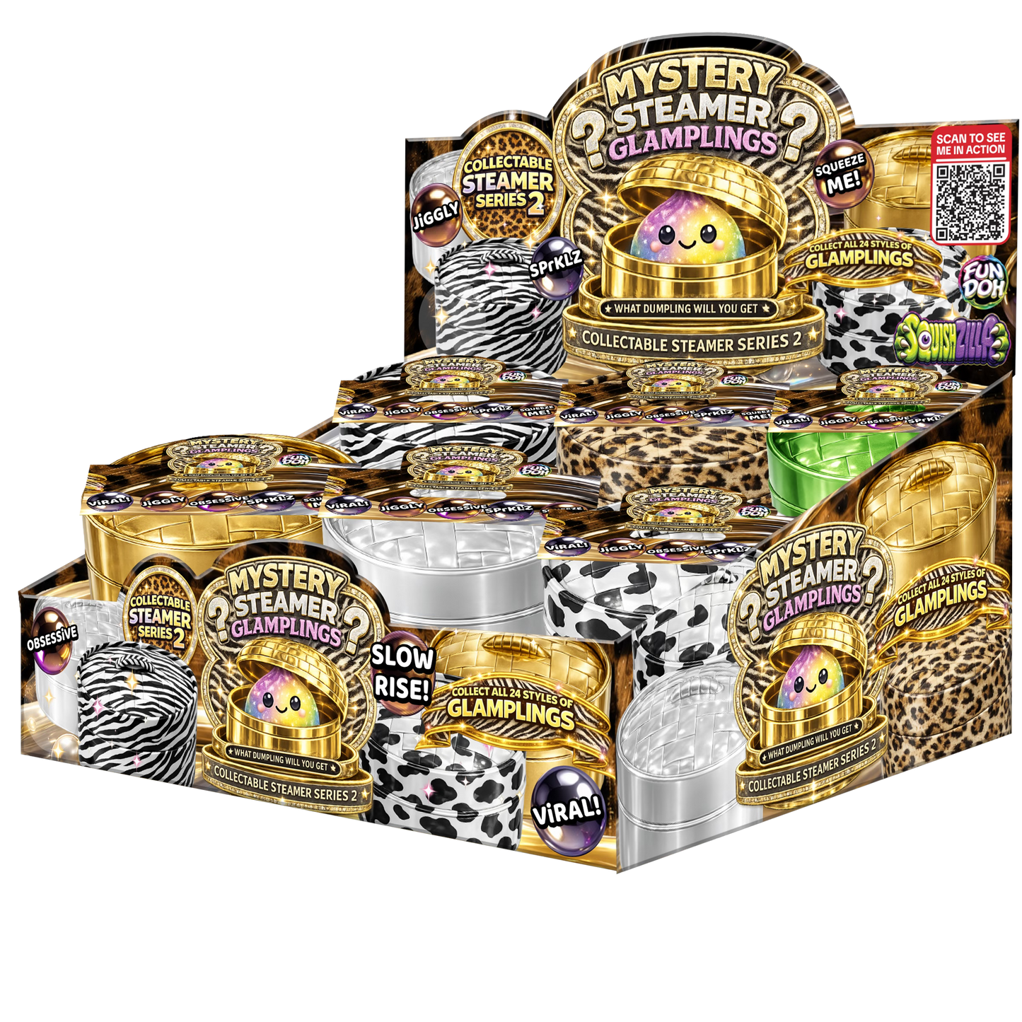 Animal Print Dumplings