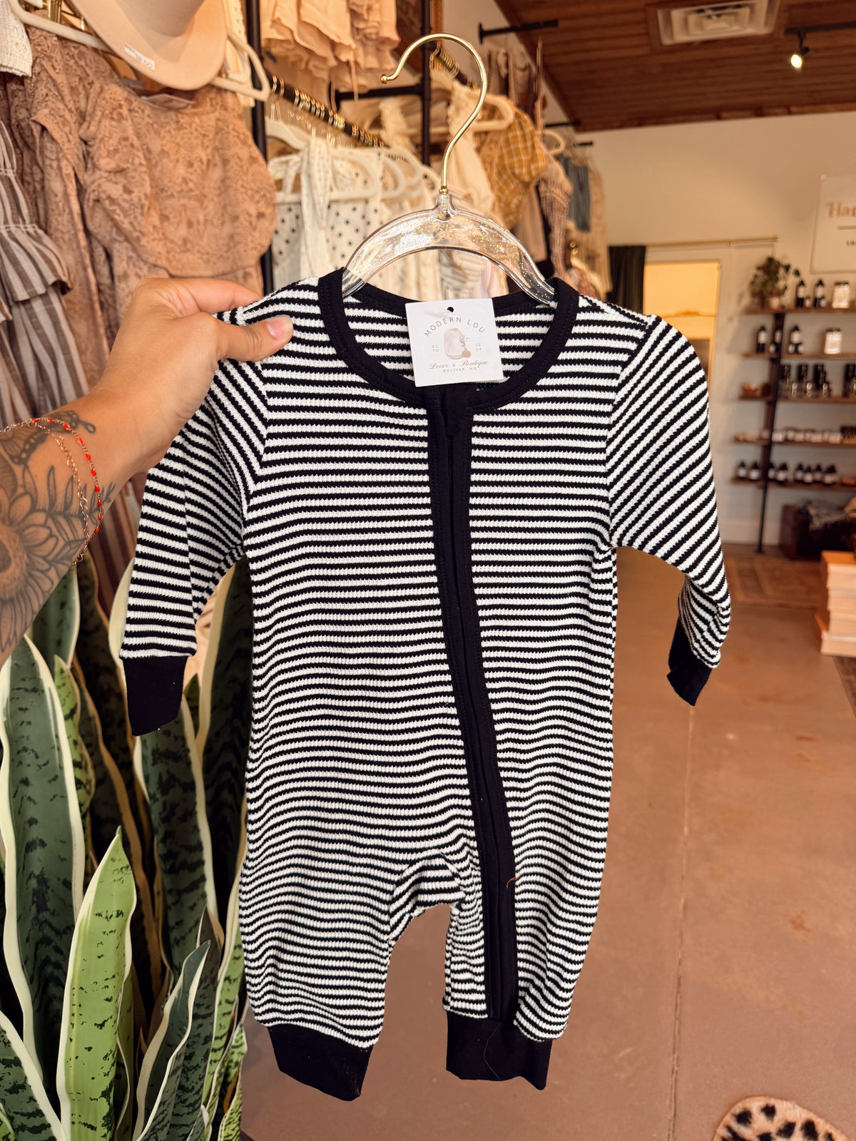 Black Stripe Jumper