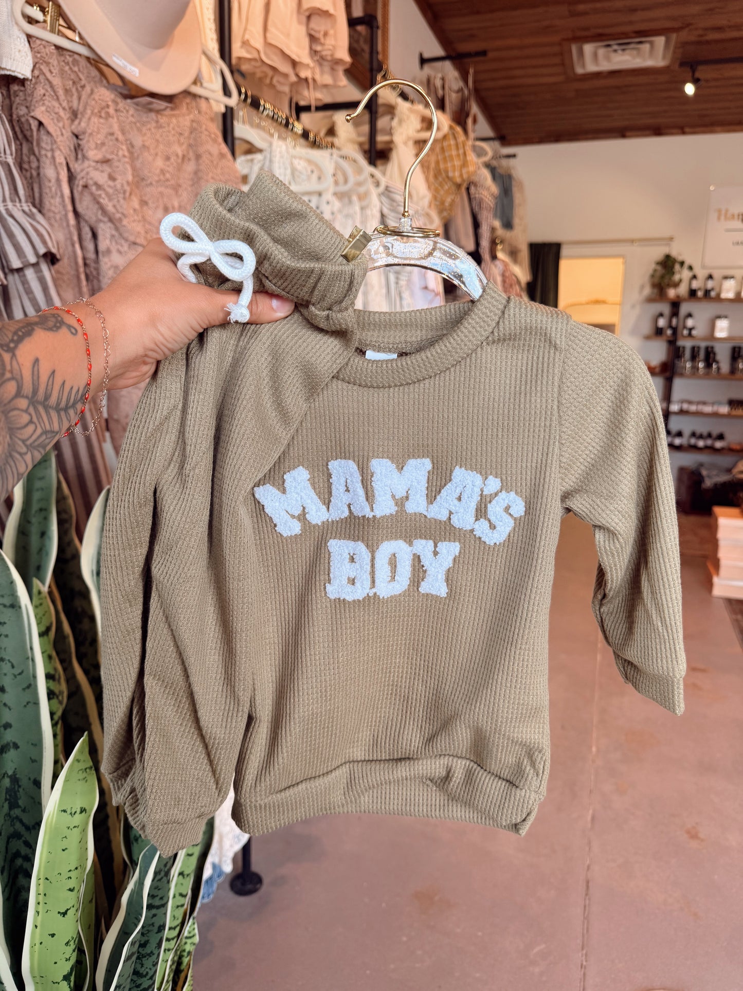 Olive Mama’s Boy set