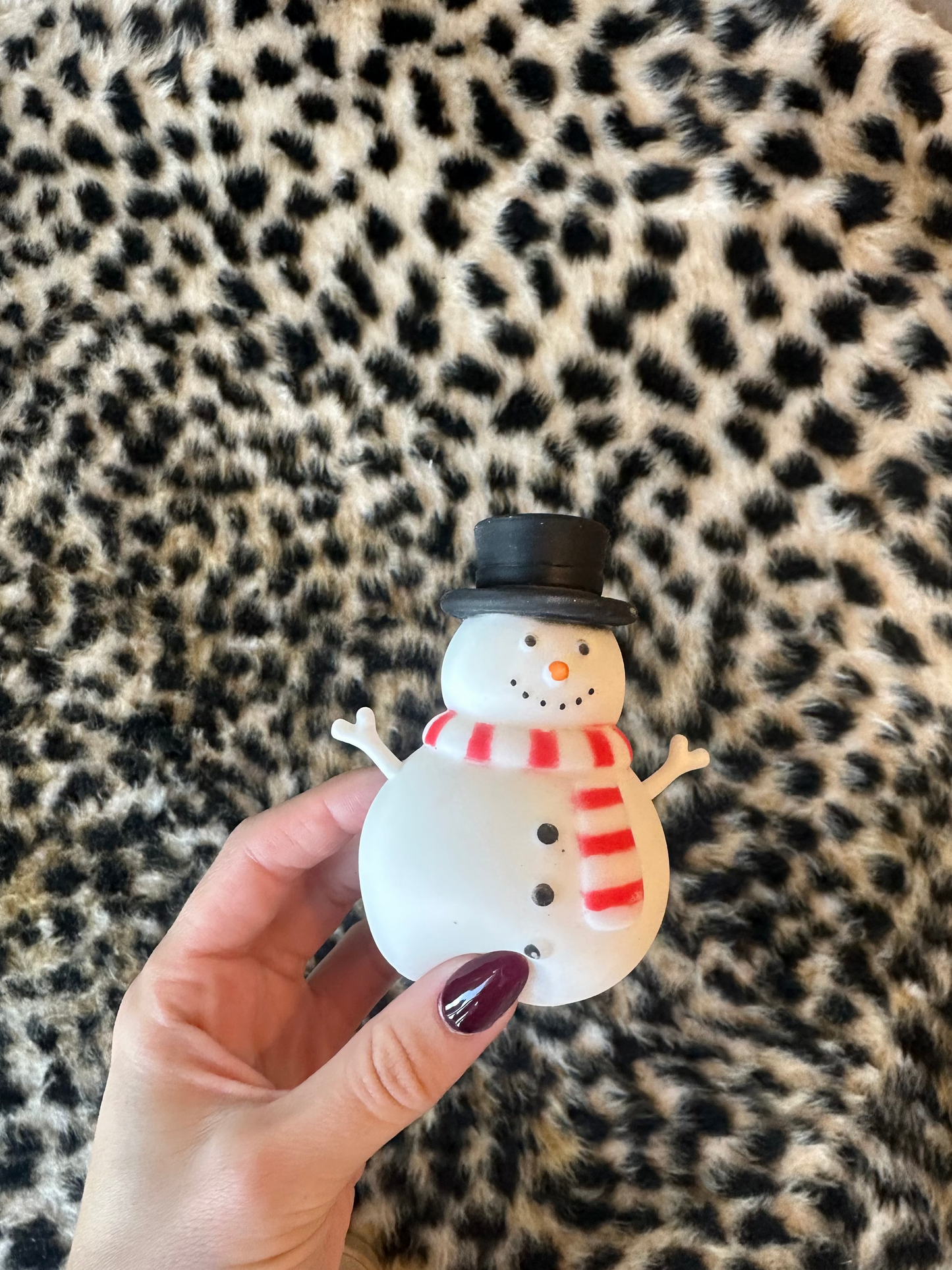 Christmas Snowman Squishy