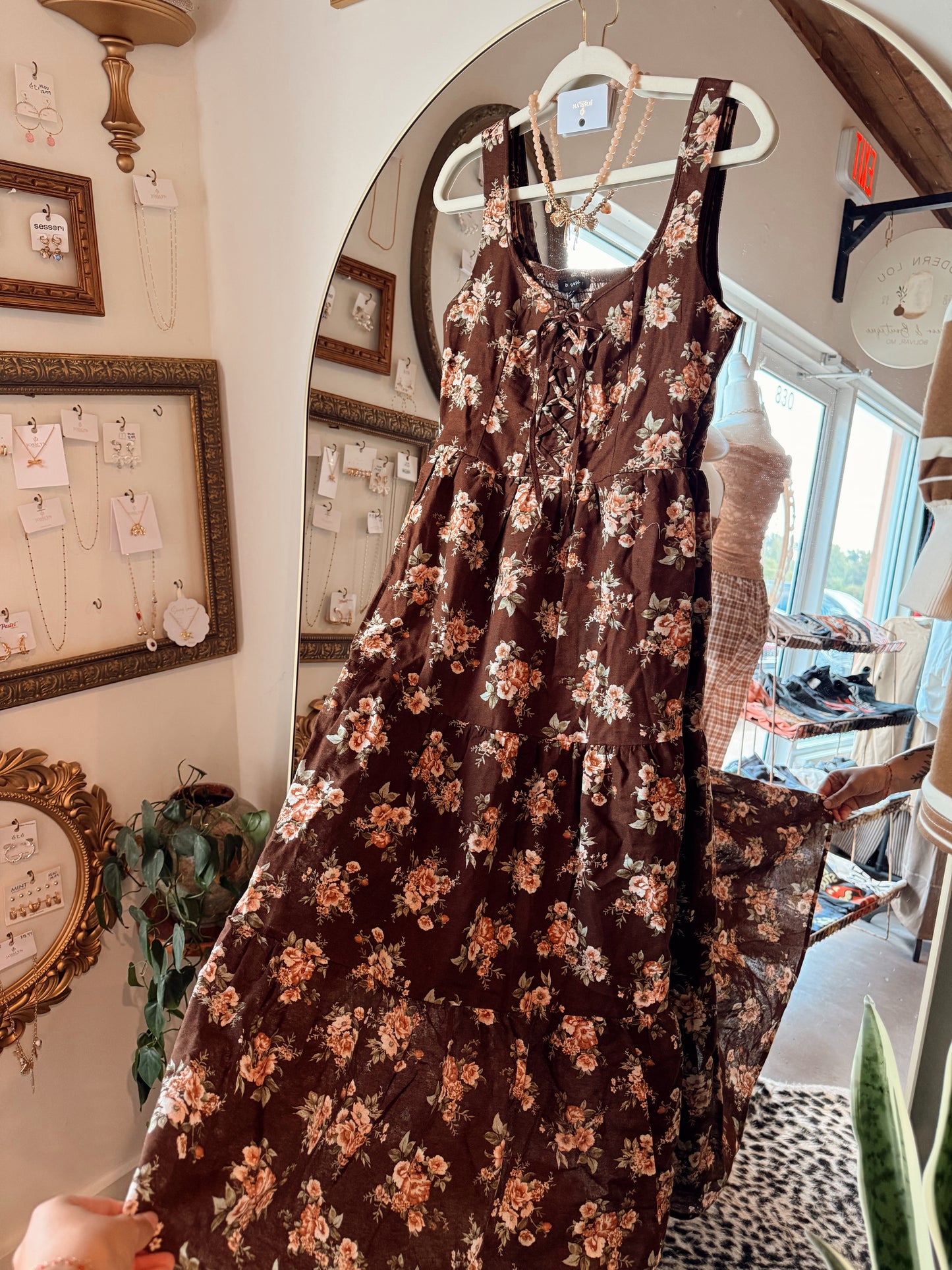 Floral Fall Dress