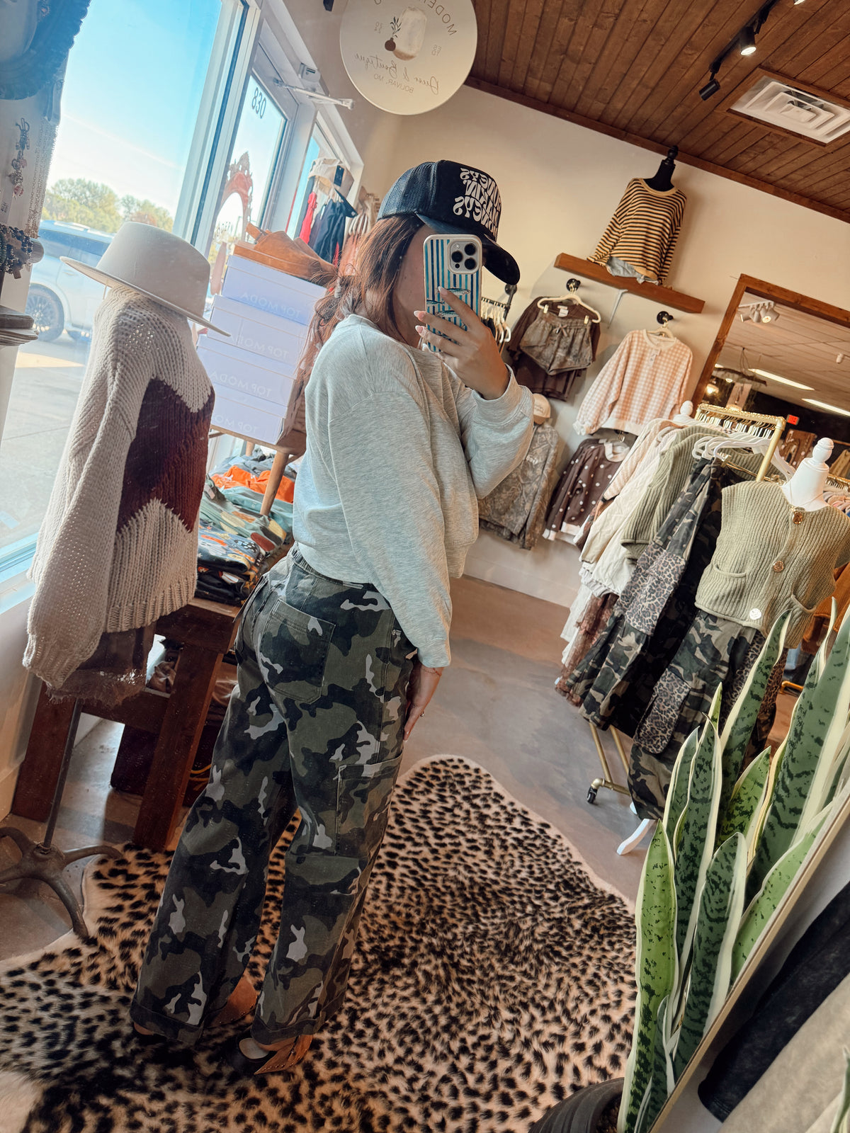Mica Camo Denim