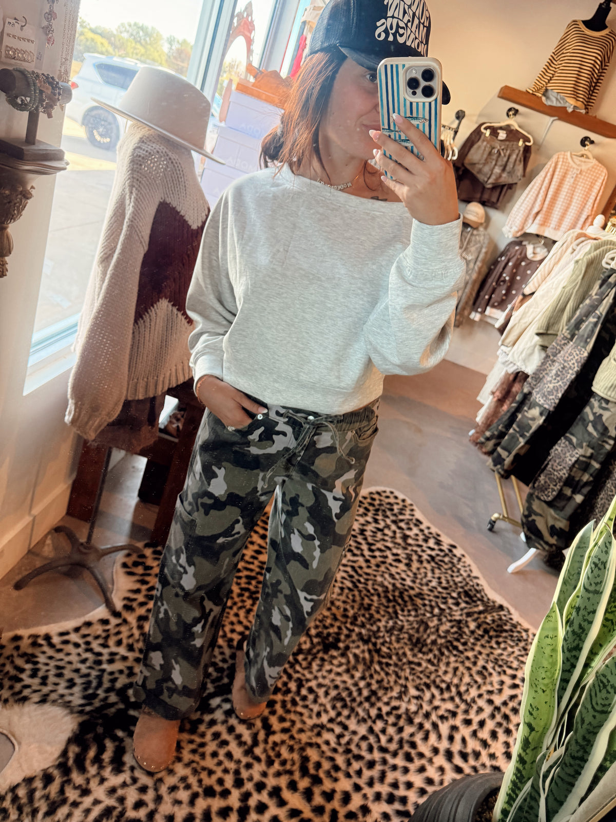 Mica Camo Denim