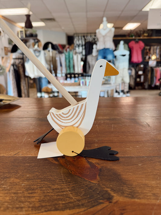 Wooden Goose Walker Toy