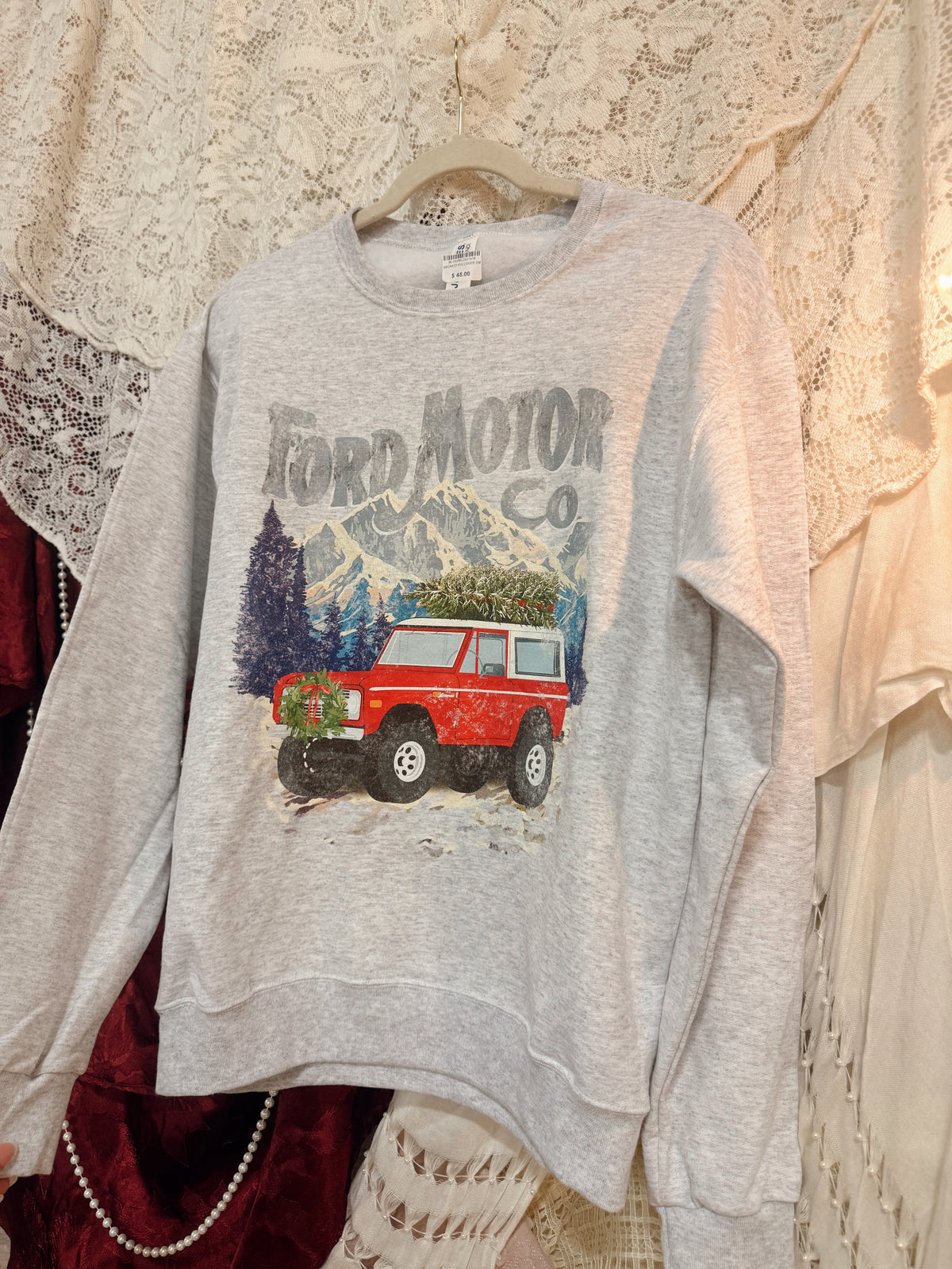 Bronco Christmas Crewneck