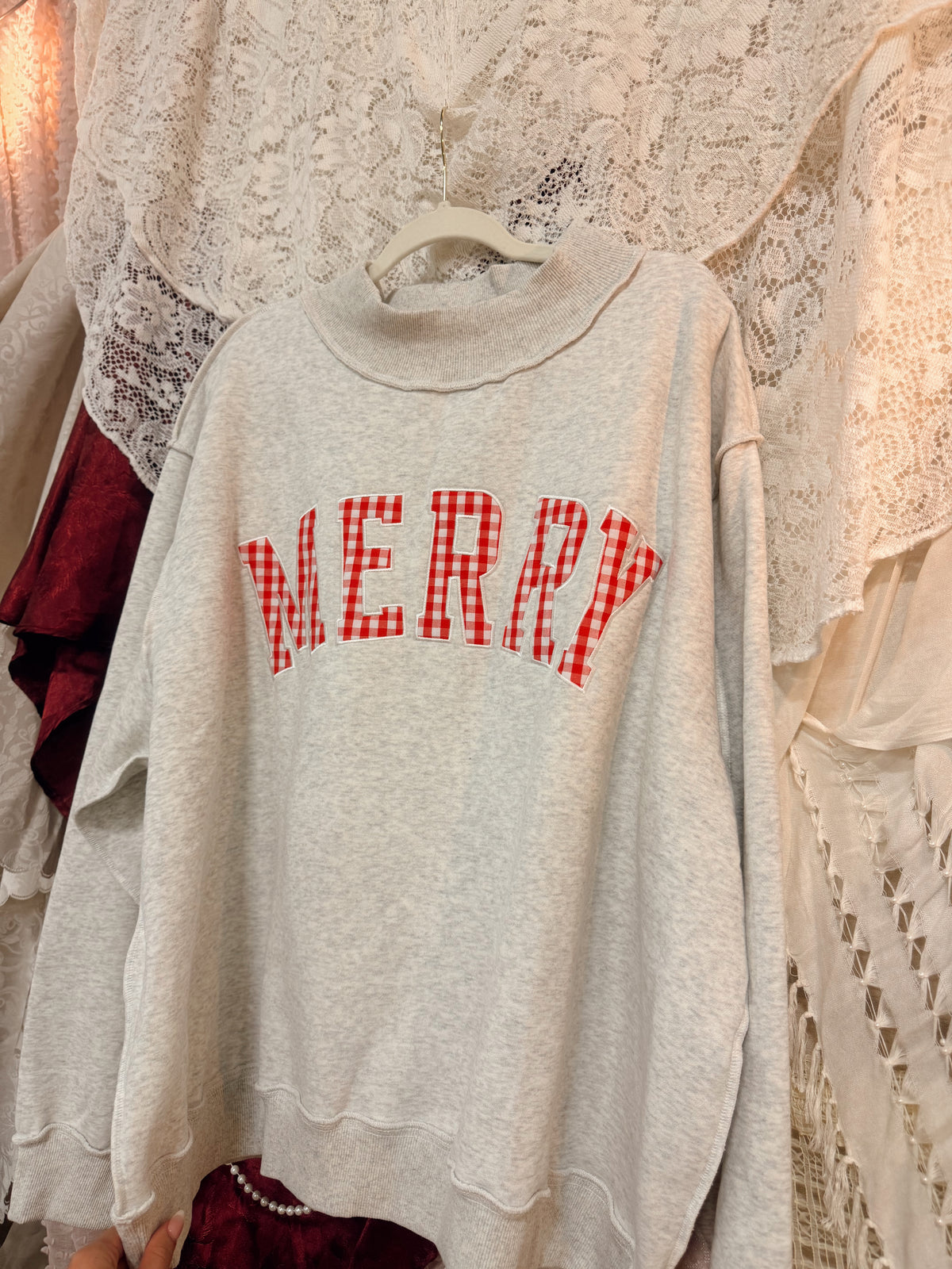 Merry Mock Neck