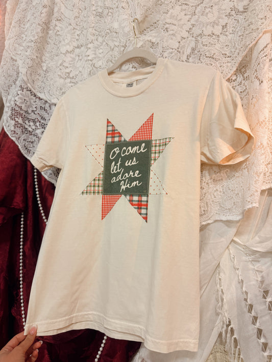 Quilted Christmas Tee