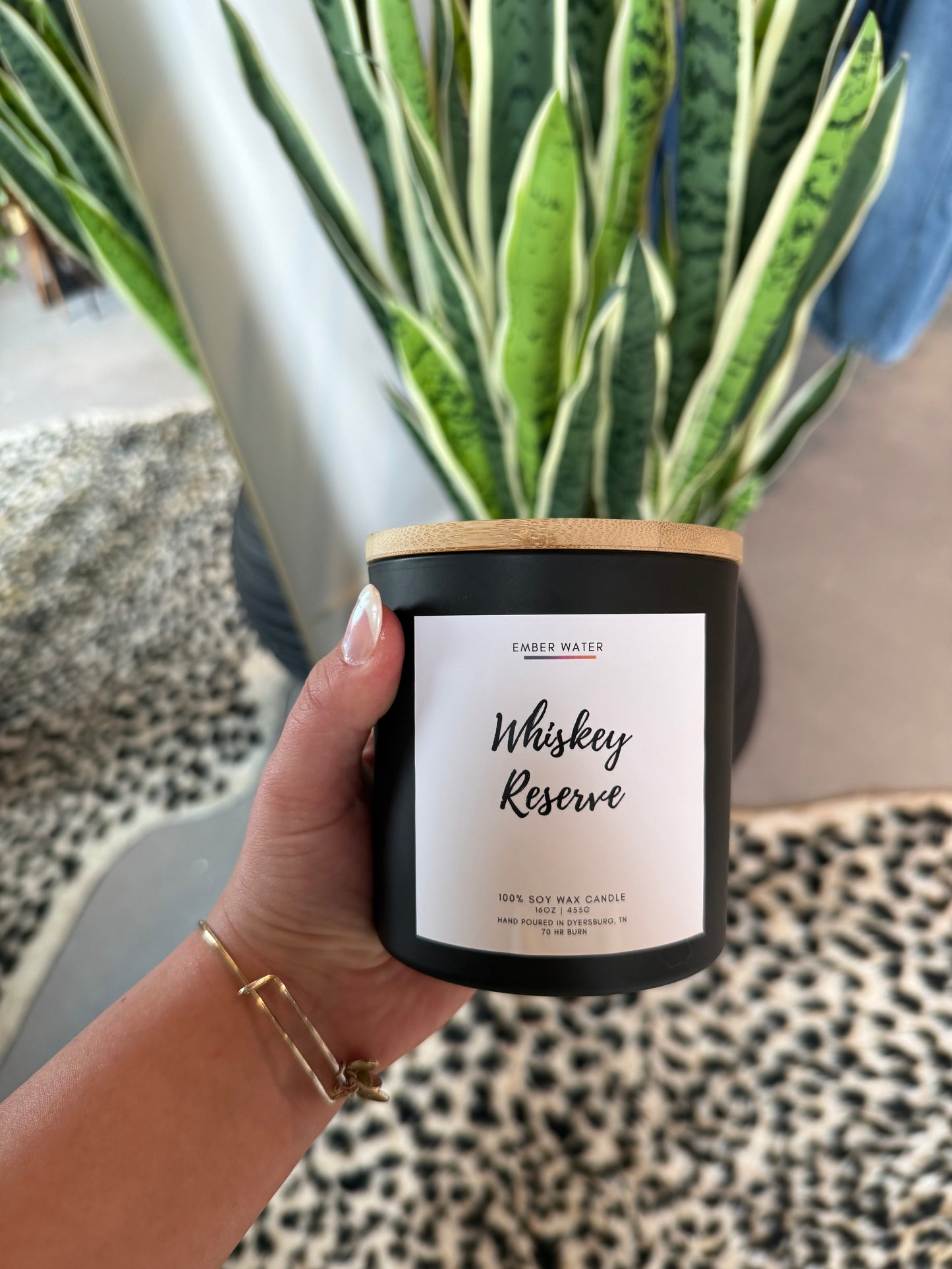 Whiskey Reserve Candle
