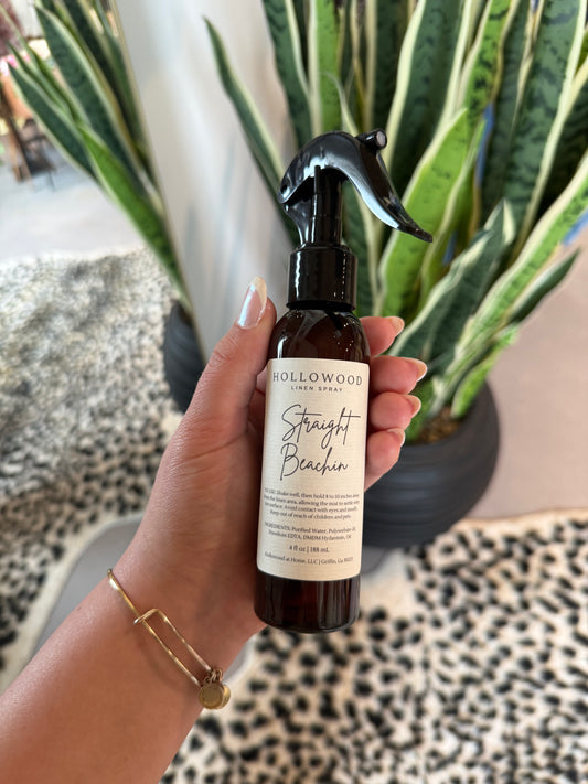 Straight Beachin Linen Spray