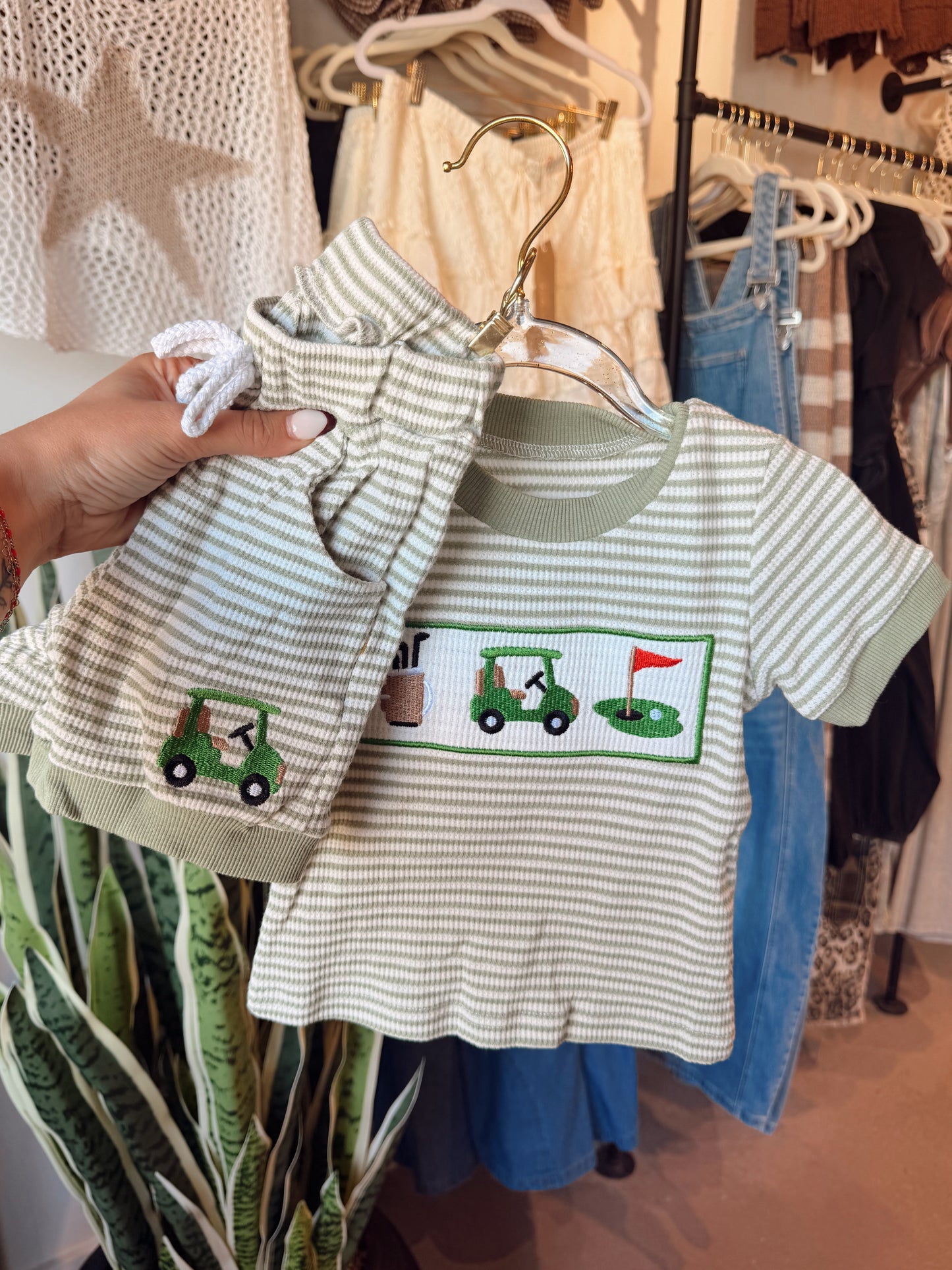 Ribbed Golf Set
