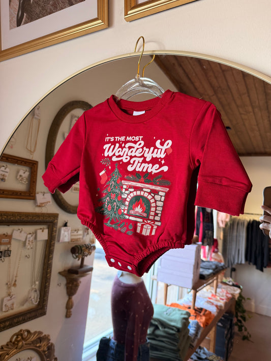 Most Wonderful Time of the Year onesie