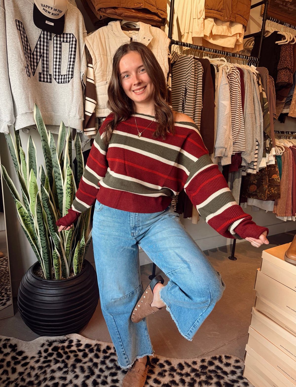 The Charlie Waffle Sweater