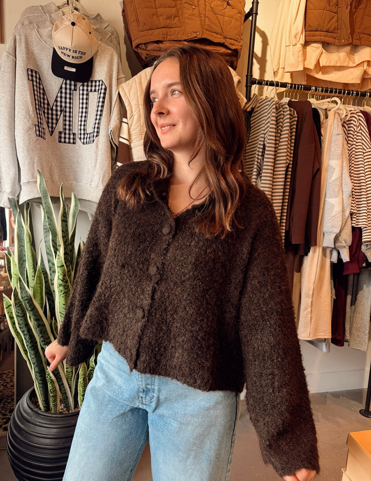 Tinsley Button Sweater