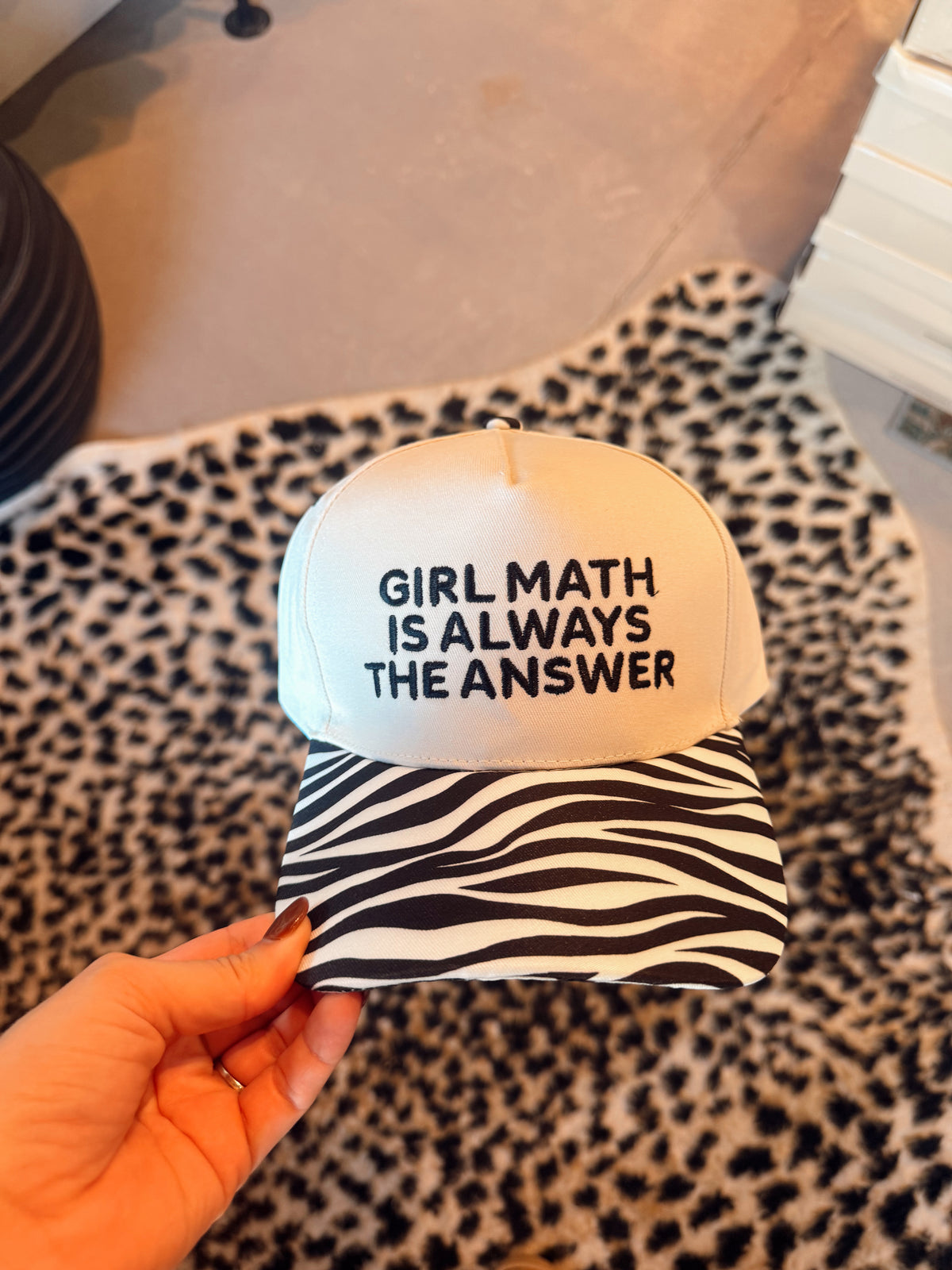 Girl Math Hat